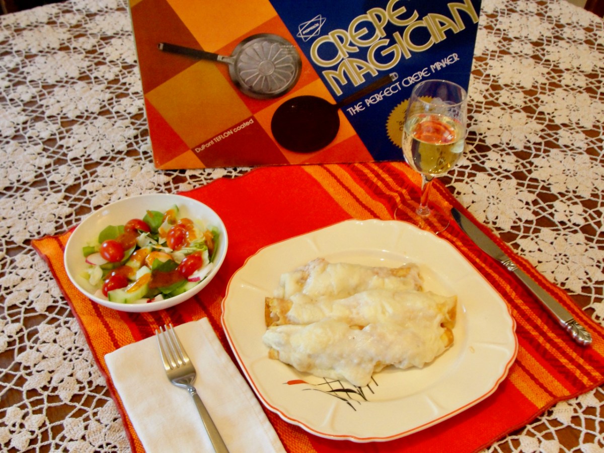 Imitation Crab Crepes&nbsp;Mornay