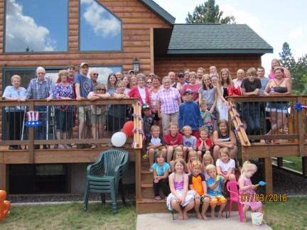 Aunt Dorothy gathering 2016