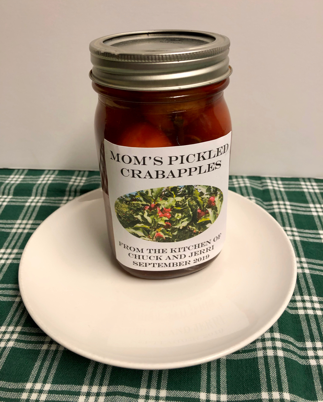 Mom’s Pickled Crabapples