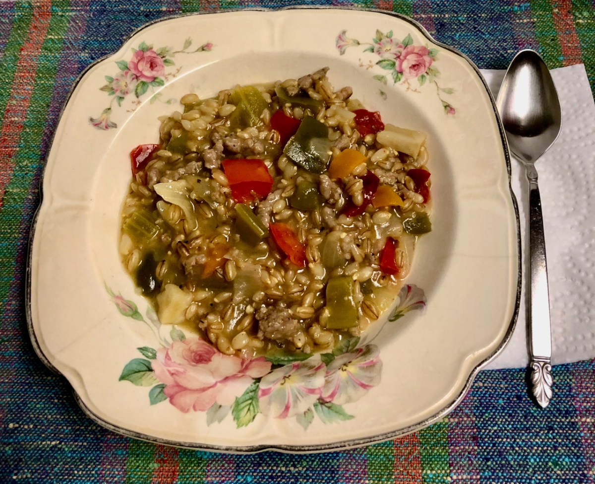 Barley and Sausage&nbsp;Casserole