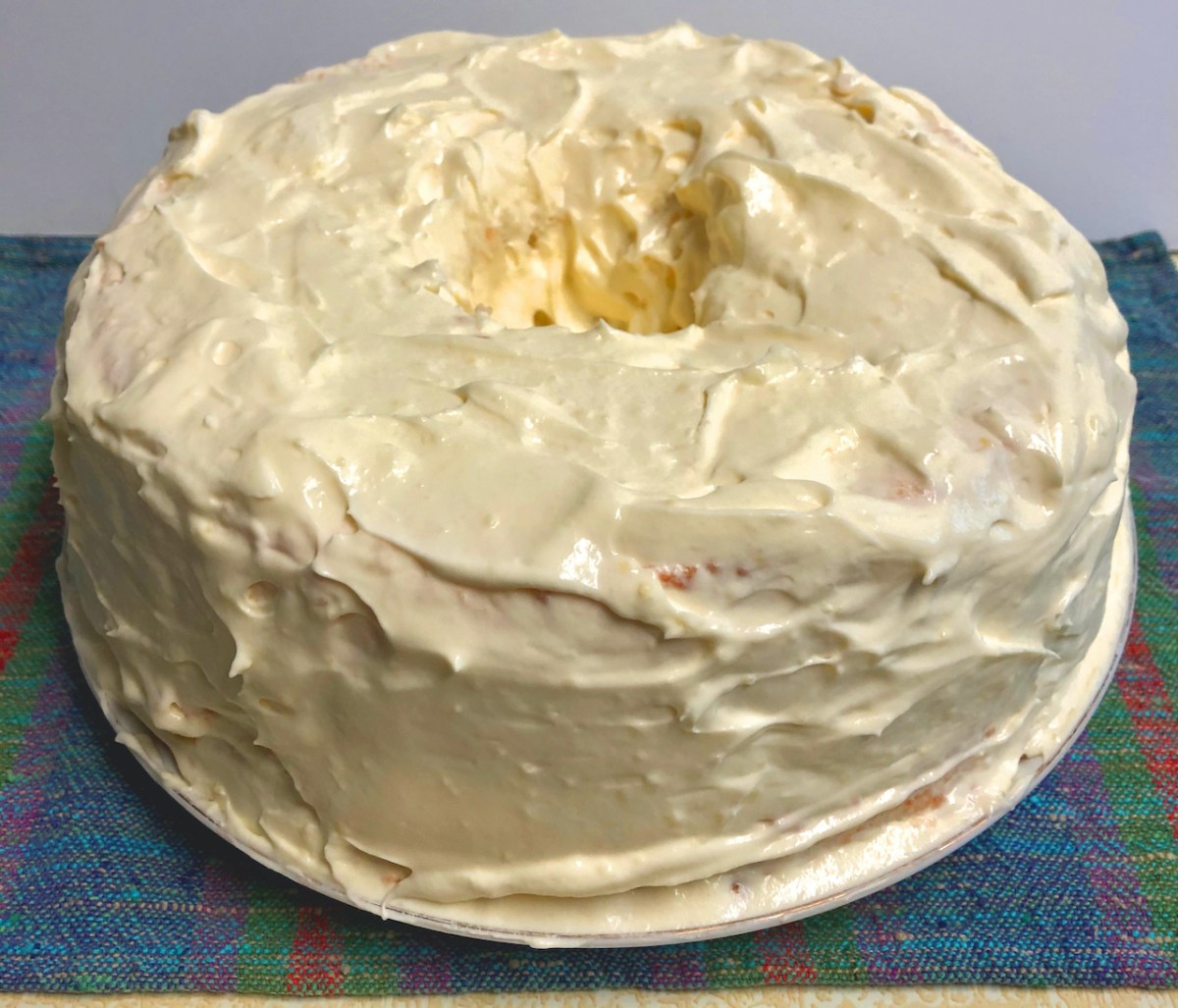 Angel Food Birthday&nbsp;Cake