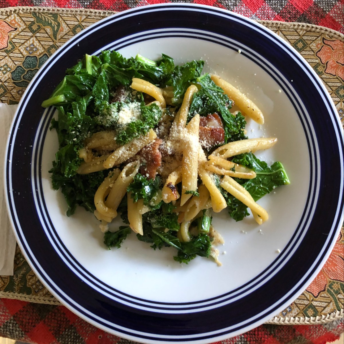 Pasta and Kale